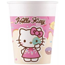 Hello Kitty Kuromi papírpohár, party pohár 8 DARABOS, 200 ml Nr2
