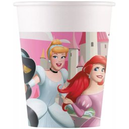 Hercegnők papírpohár, party pohár 8 DARABOS, 200 ml FSC Nr3