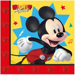 Mickey szalvéta 20 DARABOS, 33x33 cm FSC Nr2