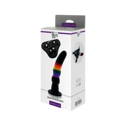 Colorful Love - felcsatolható dildó (színes)