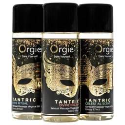 Orgie Tantric - érzéki masszázsolaj szett (3 × 30 ml)