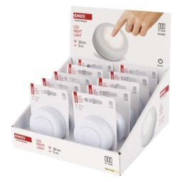 EMOS LED éjjeli fény 4LED 3× AAA 10 db, box