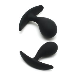 Rimba Copenhagen - anál plug szett (fekete, 2 db)