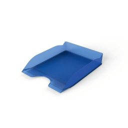 DURABLE Irattálca, műanyag, DURABLE, "Basic", áttetsző kék