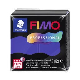 FIMO Gyurma, 57 g, égethető, FIMO "Professional", királykék