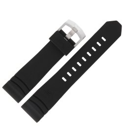 VOSTOK EUROPE NAUTILUS SZILIKON SZÍJ, FEKETE