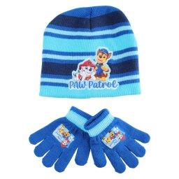 Mancs Őrjárat Ready Winter gyerek sapka + kesztyű szett