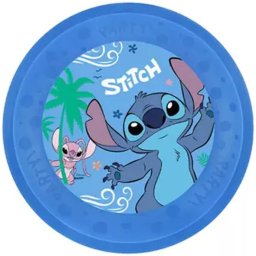 Lilo és Stitch, A csillagkutya micro prémium műanyag lapostányér 21 cm Nr1