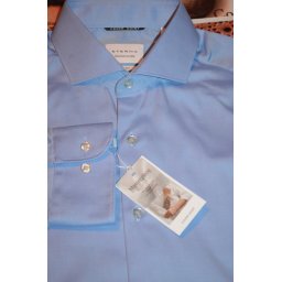Eterna Meisterhaft 1863 slim fit kék ing,38
