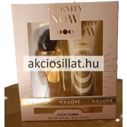 V.V.Love Serenity Now ajándékcsomag ( Parfüm EDP 30ml + Testápoló 50ml )
