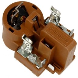 Hűtőkompresszor Indító relé elektronika, klixon relével AEG, Electrolux, Bosch, Siemens hűtőszekrényekhez ew05282