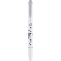 Szövegkiemelő 1,0/3,5 mm, kétvégű Zebra Mildliner Cool & Refined szürke