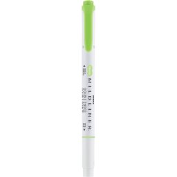 Szövegkiemelő 1,0/3,5 mm, kétvégű Zebra Mildliner Cool & Refined zöld