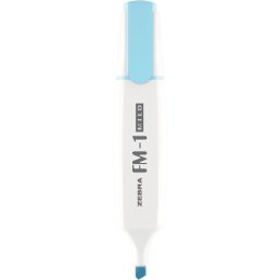 Szövegkiemelő 3,5 mm, Zebra FM-1 Mild, kék
