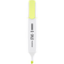 Szövegkiemelő 3,5 mm, Zebra FM-1 Mild, sárga