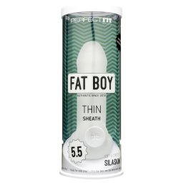 Perfect Fit - Fat Boy Thin - péniszköpeny (15 cm, fehér)