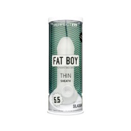 Perfect Fit - Fat Boy Thin - péniszköpeny (15 cm, fehér)
