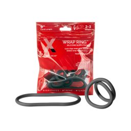 Perfect Fit Slim Wrap 9 - vékony péniszgyűrű (fekete, 22 cm)