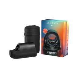 Arcwave Ion 2 - léghullámos maszturbátor (fekete)