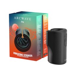 Arcwave Zing - 2 motoros maszturbátor férfiaknak (fekete)