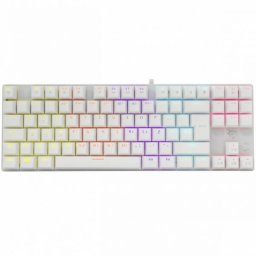 White Shark GK-2106W/R-HU COMMANDOS mechanikus gamer billentyuzet HU/red switch/Feher