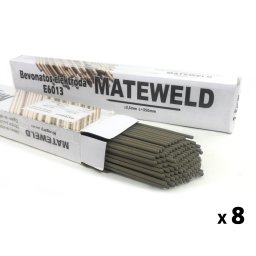 MATEWELD Hungary Rutilos hegesztő elektróda E6013 - 2,5mm/2,5kg - 8 db