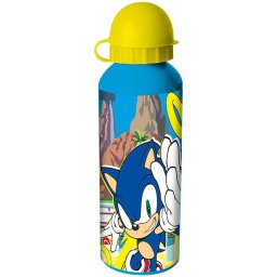 Sonic a sündisznó Prime alumínium kulacs ívókupakkal 500 ml
