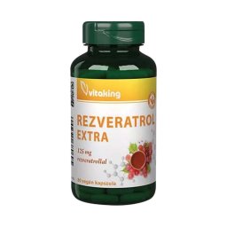 Vitaking Rezveratrol extra kapszula 80x