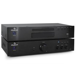 2.0 HiFi Szett Auna Elegance Tower, CD-lejátszó, 600 W-os (PL-4933-5063)