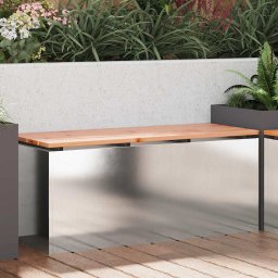 vidaXL Kerti pad Ezüst 100 x 40 x 43 cm Rozsdamentes acél