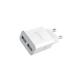 WG - Hálózati töltő 2x USB-A 2, 4A, fehér