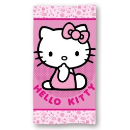 Hello Kitty fürdőlepedő, strandtörölköző 70x140 cm (Fast Dry) Nr 01