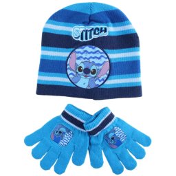 Lilo és Stitch, A csillagkutya Cosmic Waves gyerek sapka + kesztyű szett Nr3