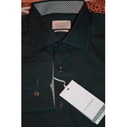 Eterna Meisterhaft 1863 slim fit sötétzöld ing, 39