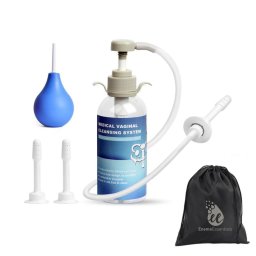 Vaginális, anális irrigátor szett