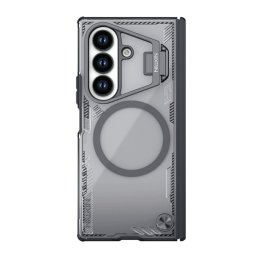 NILLKIN ICEBLADE FOLD szilikon telefonvédő (ütésállóság, kameravédő, kitámasztó, MagSafe) FEKETE Samsung Galaxy Z Fold7 (SM-F966)