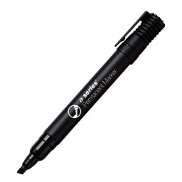 Alkoholos marker 2-5mm, vágott végű A-series fekete