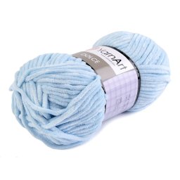 YarnArt Dolce zsenília kötő- és horgoló fonal, 100g, 749, nefelejcskék