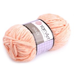 YarnArt Dolce zsenília kötő- és horgoló fonal, 100g, 773, világosrózsaszín