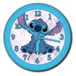Lilo és Stitch, A csillagkutya falióra 25 cm Nr1