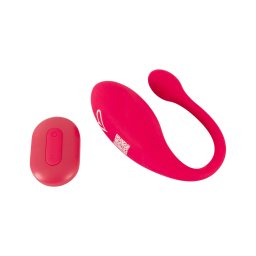 Beau Coeur Koral - hordható vibrotojás távirányítóval (pink)