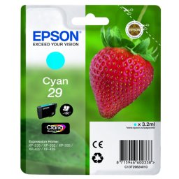 Epson T2982 (C13T29824022) - eredeti patron, cyan (azúrkék)