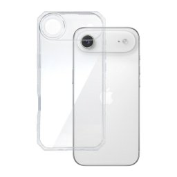 Szilikon telefonvédő (ütésállóság, légpárnás keret) ÁTLÁTSZÓ Apple iPhone Air
