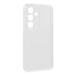 Szilikon telefonvédő (ütésállóság, légpárnás keret) ÁTLÁTSZÓ Samsung Galaxy S25 FE (SM-S731)
