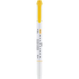 Szövegkiemelő 1,0/3,5 mm, kétvégű, Zebra Mildliner Warm, arany