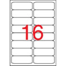 APLI Etikett, univerzális, 99,1x34 mm, kerekített sarkú, APLI, 1600 etikett/csomag