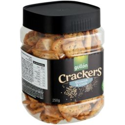 GULLÓN Kréker, 250 g, GULLÓN "Cracker", chia magos-quinoás