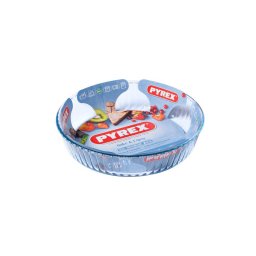 Pyrex Kerek tortaforma üveg 26 x 6 cm 203011 Kifutó termék!