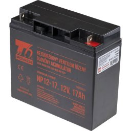 Akkumulátor T6 Power NP12-17, 12V, 17Ah