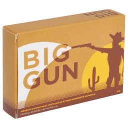 Big Gun - cink és L-arginin tartalmú étrend-kiegészítő kapszula (30 db)